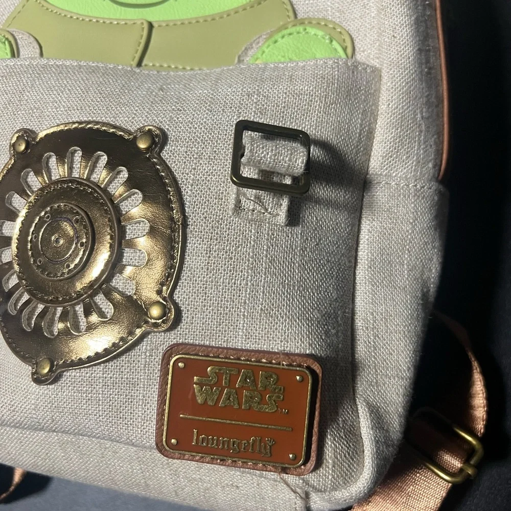 Star Wars Baby Yoda Grogu The Mandalorian Loungefly Mini Backpack Disney - Picture 9 of 11